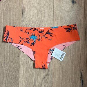 urban outfitters out from under orange floral bikini undies NWT M